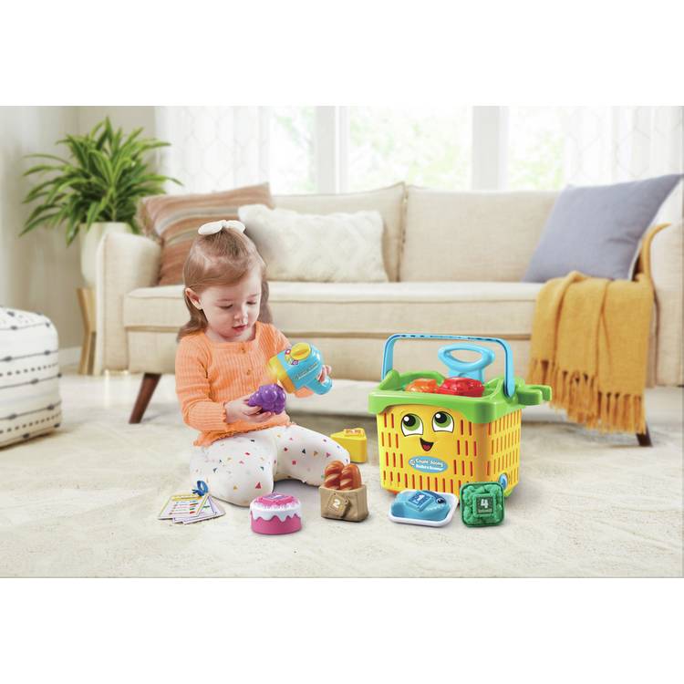 LeapFrog Count Along Basket Smart Scanner educational toy - British product