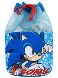 Sonic blue swim bag with drawstring 41cm (British brand)