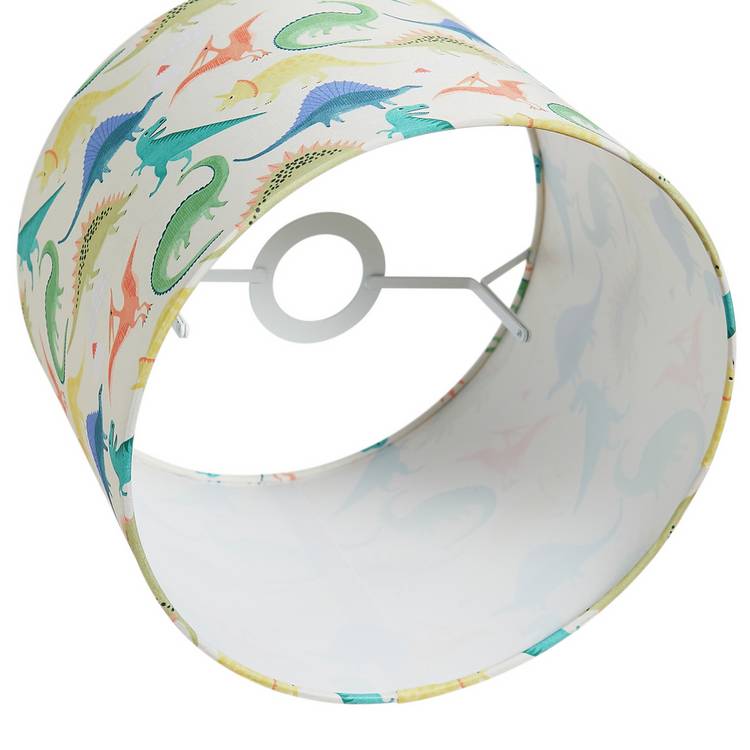Argos Home white dinosaur lampshade 25cm, UK version