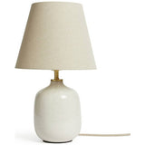 Argos Home Aquilla ceramic table lamp cream beige, imported from the UK