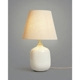 Argos Home Aquilla ceramic table lamp cream beige, imported from the UK