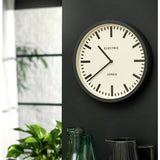 Jones wall clock grey, imported from the UK