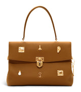 Harrods Schiaparelli Leather Secret Bijoux Top-Handle Bag- Buy online at McGrocer