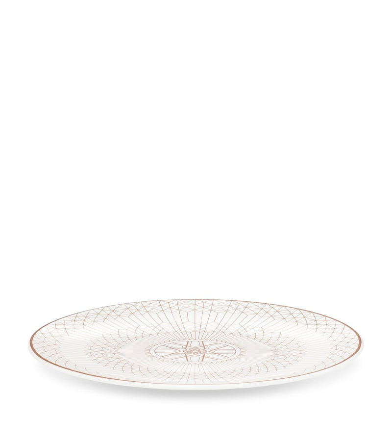 Baccarat Arcadia Gold bread plate 16cm - British product