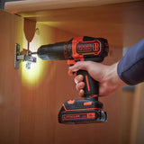 Black+Decker 18V cordless drill and impact driver twin pack, UK version
