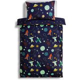 Habitat glow in the dark space bedding set toddler (British brand)