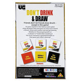 Don't Drink and Draw adult party game, imported from the UK