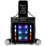RockJam SingCube 10W Bluetooth karaoke machine with two mics - British product