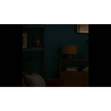 Habitat corduroy touch table lamp mustard walnut - British product