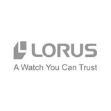 Lorus men's stainless steel chronograph watch with green dial 43mm, UK version