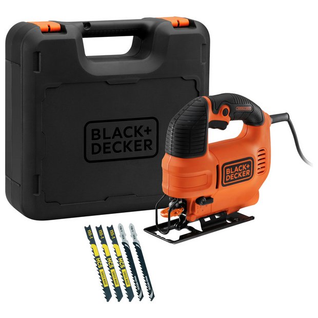 Black+Decker corded jigsaw 500W variable speed UK version