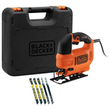 Black+Decker corded jigsaw 500W variable speed UK version