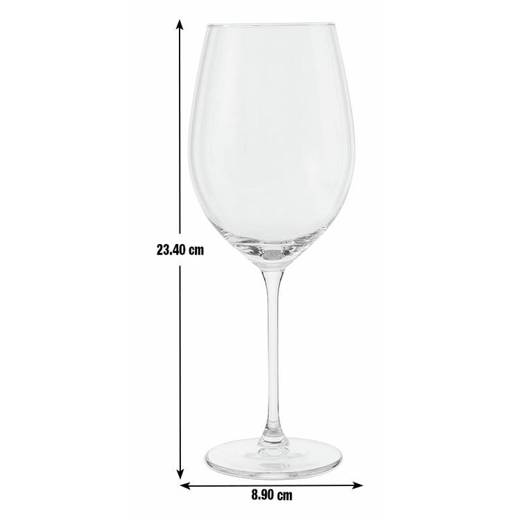 Habitat Portofino set of 4 wine glasses 23.4cm, UK version