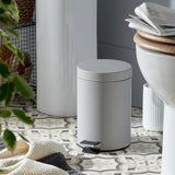 Habitat step bin matt grey 3L, imported from the UK