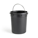 Habitat step bin matt grey 3L, imported from the UK