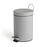 Habitat step bin matt grey 3L, imported from the UK