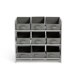 Argos Home 3 tier grey basket storage unit (British brand)