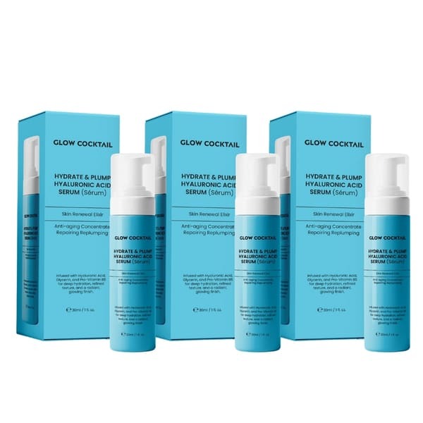 Hydrate & Plump hyaluronic acid serum 30ml - British product