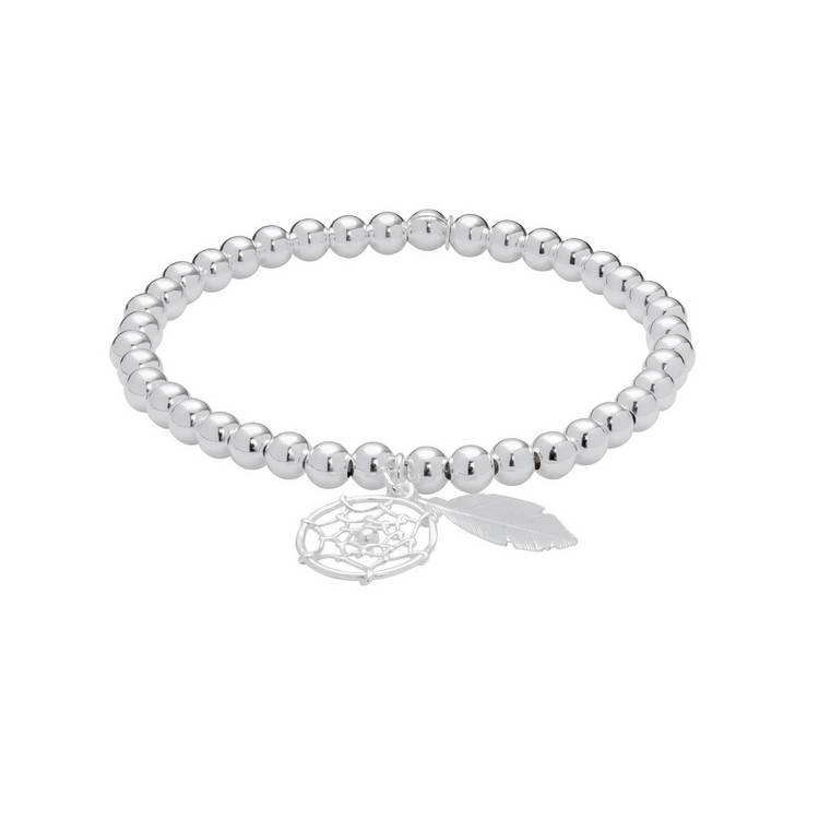 Revere dreamcatcher stretchy beaded bracelet (British brand)