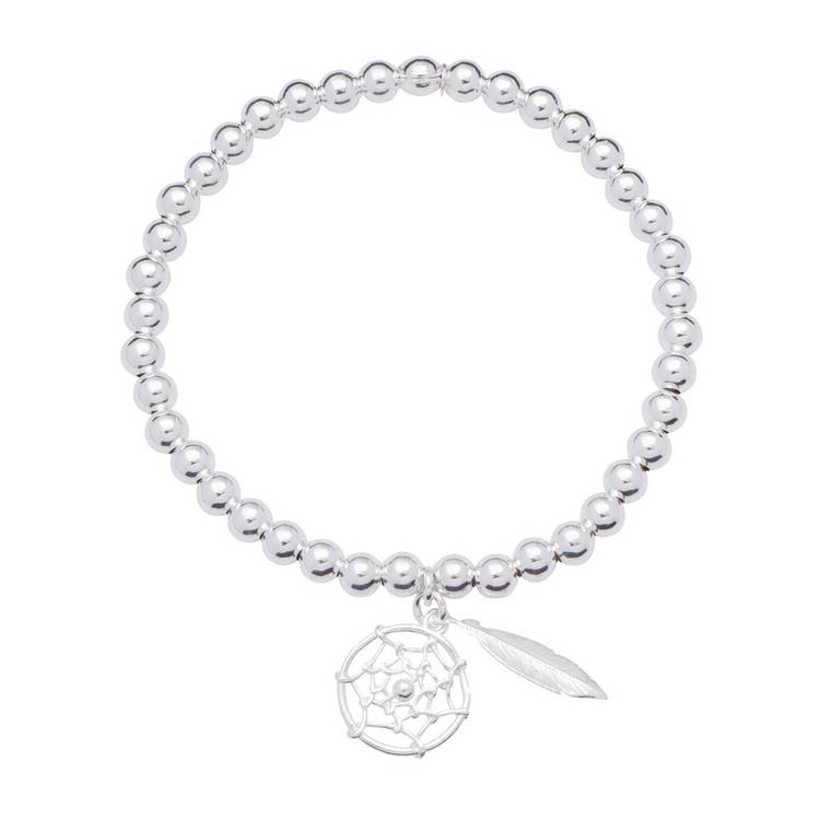 Revere dreamcatcher stretchy beaded bracelet (British brand)