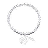 Revere dreamcatcher stretchy beaded bracelet (British brand)