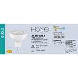 Argos Home LED light bulbs GU5.3 3.1W 2-pack (British brand)