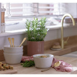 Argos Habitat Addison Set of 4 Stoneware Cereal Bowls - White (14x14x7.5cm)- Buy online at McGrocer