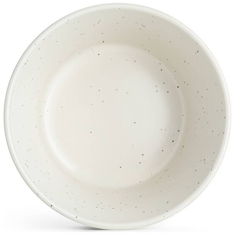 Habitat stoneware cereal bowl set of 4 white, imported from the UK