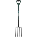 McGregor carbon steel digging fork with fibreglass shaft (British brand)