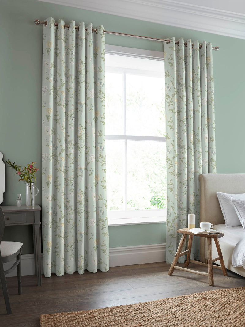 Laura Ashley Summer Palace made to measure curtains (British brand)