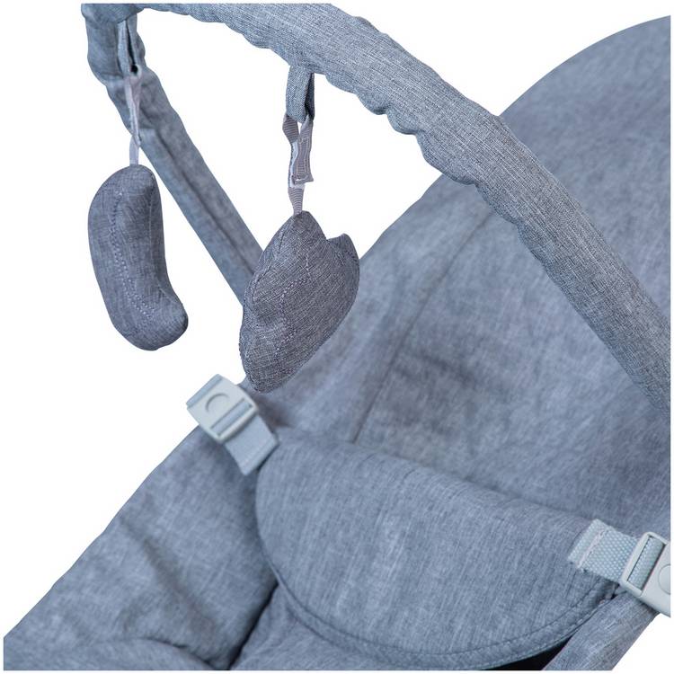 Red Kite Baya Grey baby bouncer, imported from the UK