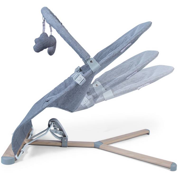 Red Kite Baya Grey baby bouncer, imported from the UK