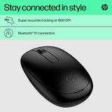 HP 240 Bluetooth wireless mouse black (British brand)