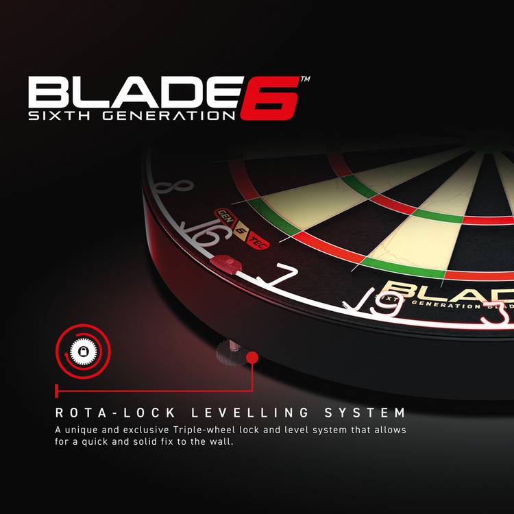 Winmau Blade 6 professional dartboard - British product