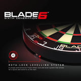 Winmau Blade 6 professional dartboard - British product