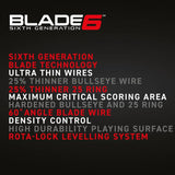 Winmau Blade 6 professional dartboard - British product