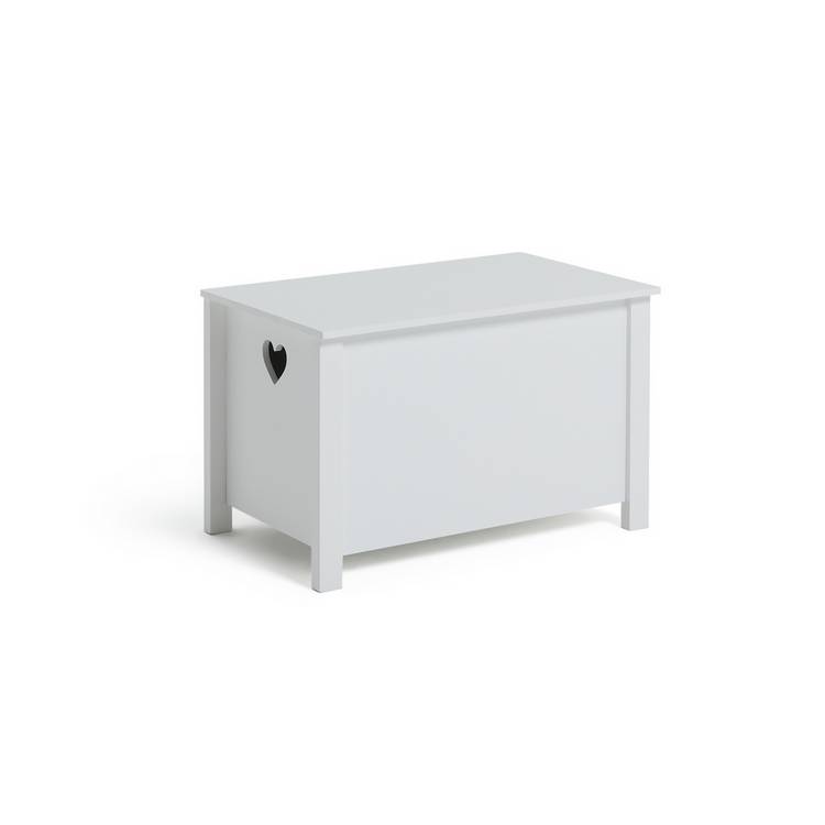 Argos Home Mia white wooden toy chest, UK version