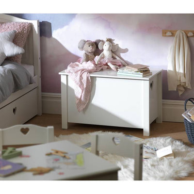 Argos Argos Home Mia Toy Box White- Buy online at McGrocer