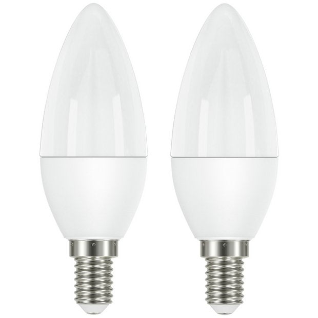 Argos Home LED light bulbs 7.2W SES 2 pack (British brand)