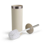 Habitat cream silver toilet brush 38cm, imported from the UK