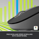 Logitech M650 left handed wireless mouse, UK version