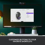 Logitech M650 left handed wireless mouse, UK version