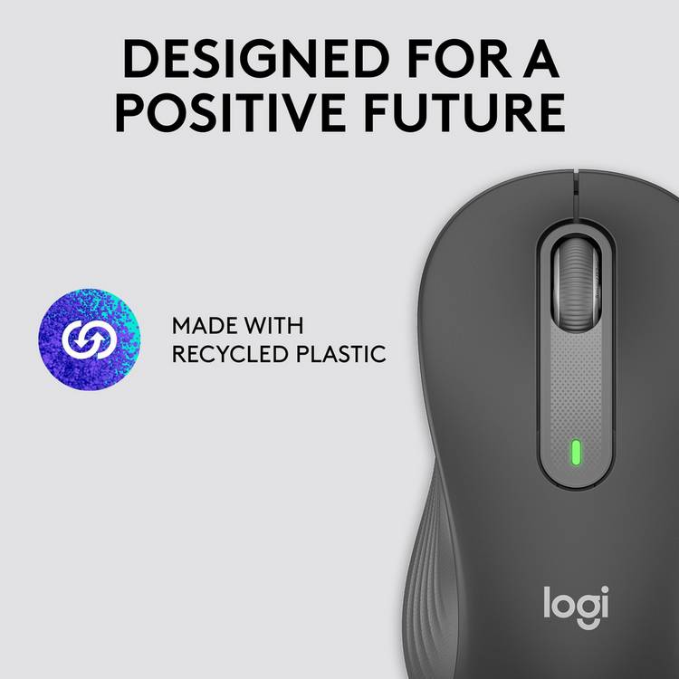 Logitech M650 left handed wireless mouse, UK version
