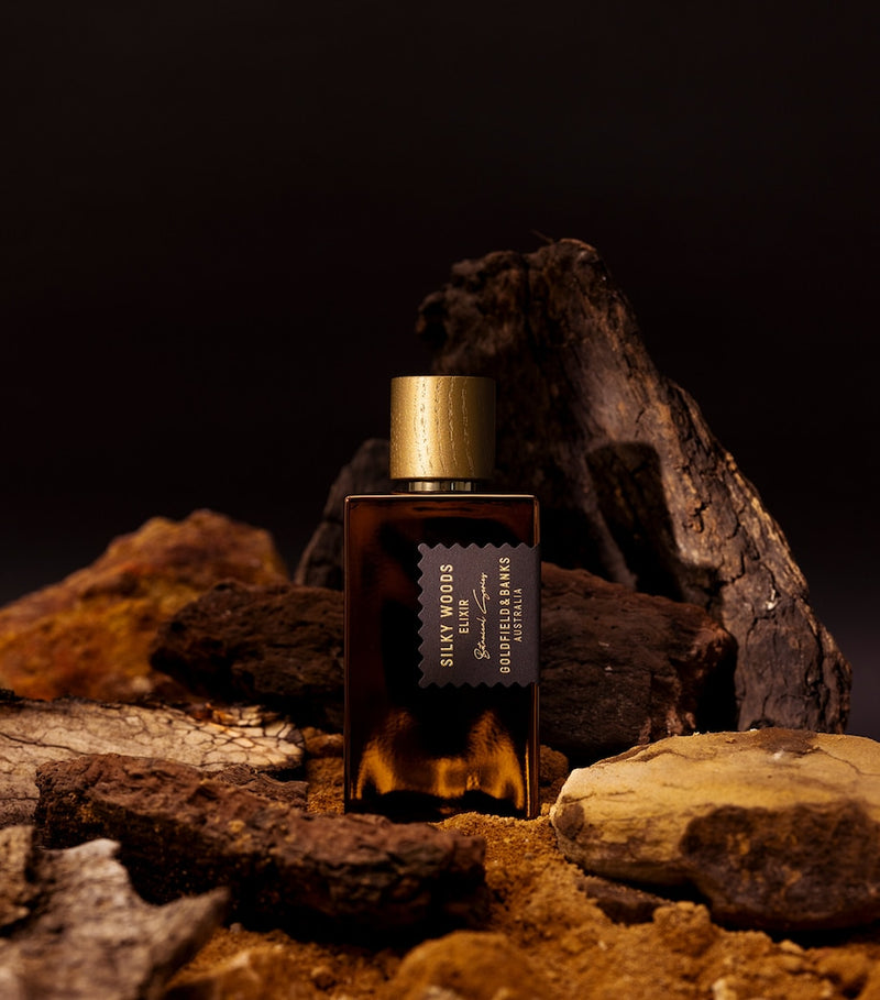 Goldfield & Banks Silky Woods Elixir 100ml, imported from the UK