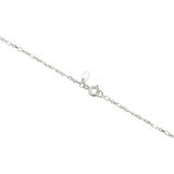 Revere silver-plated mother of pearl locket necklace adjustable chain (British brand)