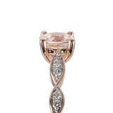 Revere 0.05ct rose gold engagement ring - British product