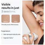 Braun Silk Expert Pro 3 IPL hair removal device, imported from the UK