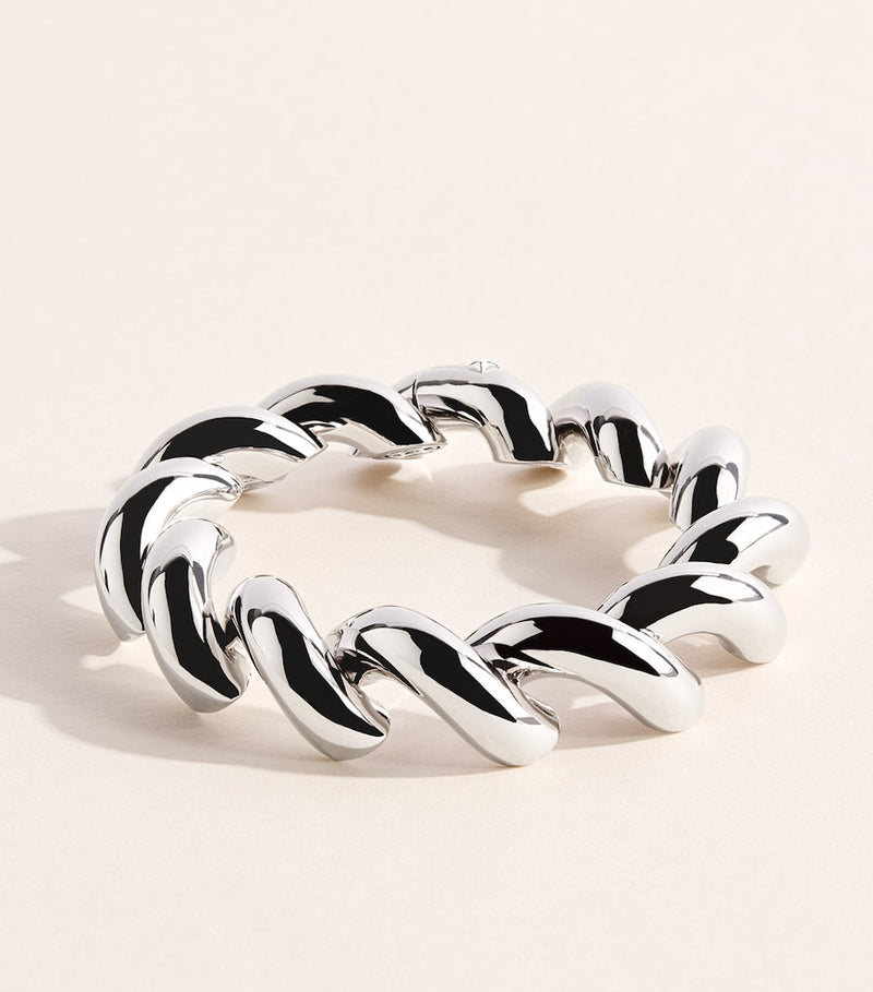 Eddie Borgo Torsade silver-plated bracelet (British brand)