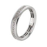 Revere platinum diamond wedding ring 3.84mm, imported from the UK
