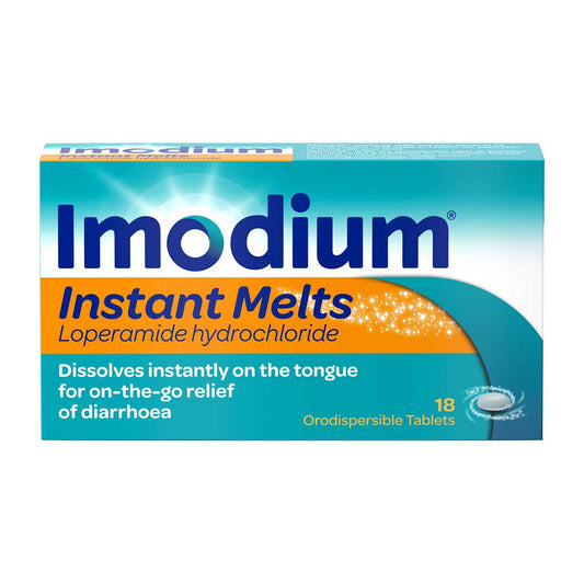 Imodium Instant Melts - 18 Orodispersible Tablets GOODS Boots   